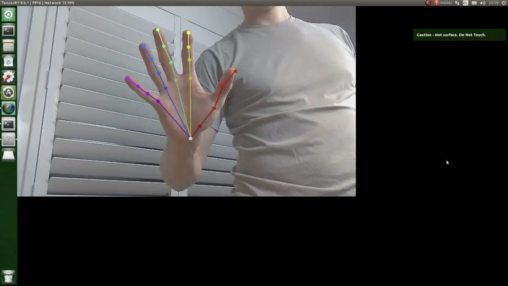 Pose Detection On Hand Running On Love Feed