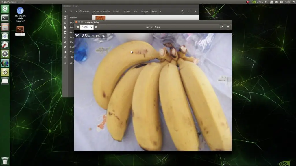Still Sample Image Object Recognition Banana