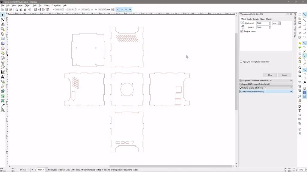 Cube Case Design For Laser Cutting