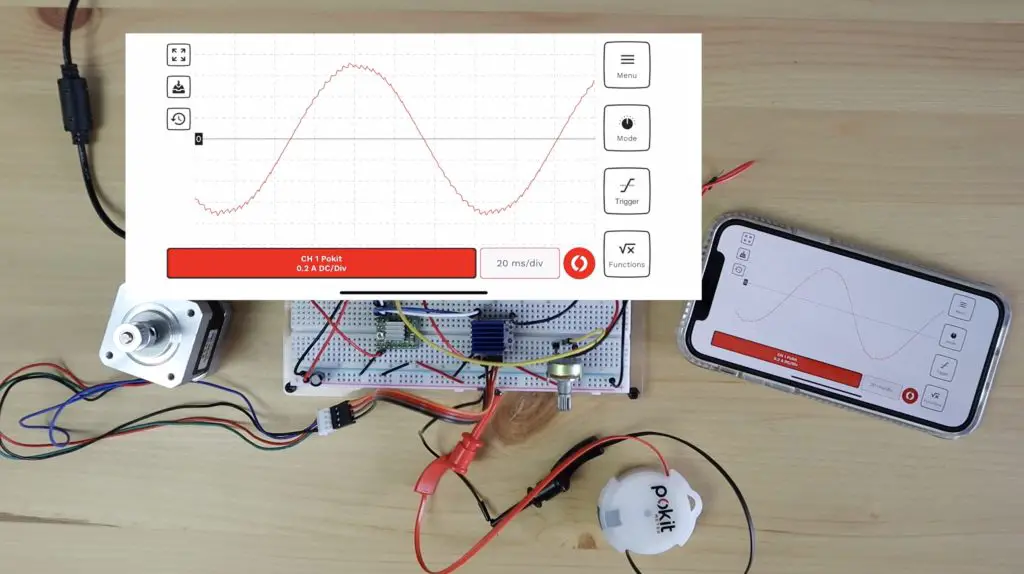 Current Waveform TMC2208