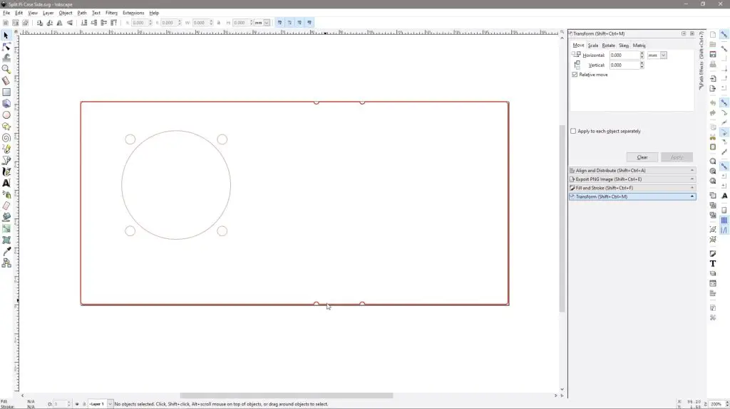 Laser Cut Side Panel Design