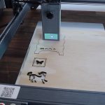 Laser Cutting the First Home Assistant Housing Panel