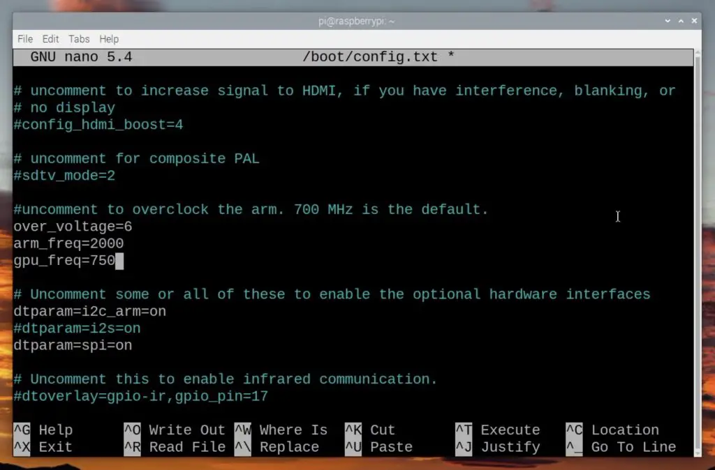 Overclocking The Raspberry Pi