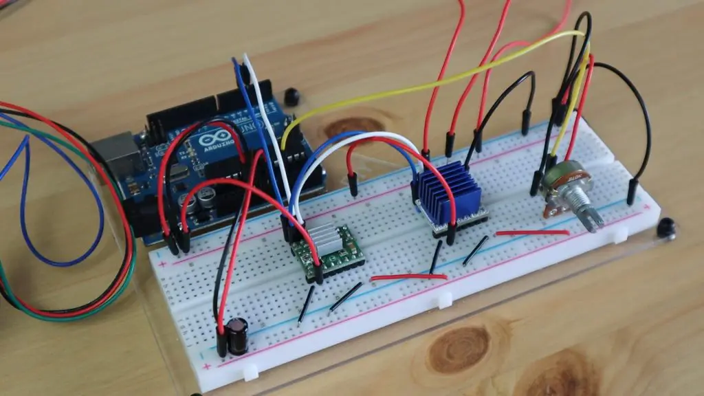 TMC2208 Motor Driver Test Setup