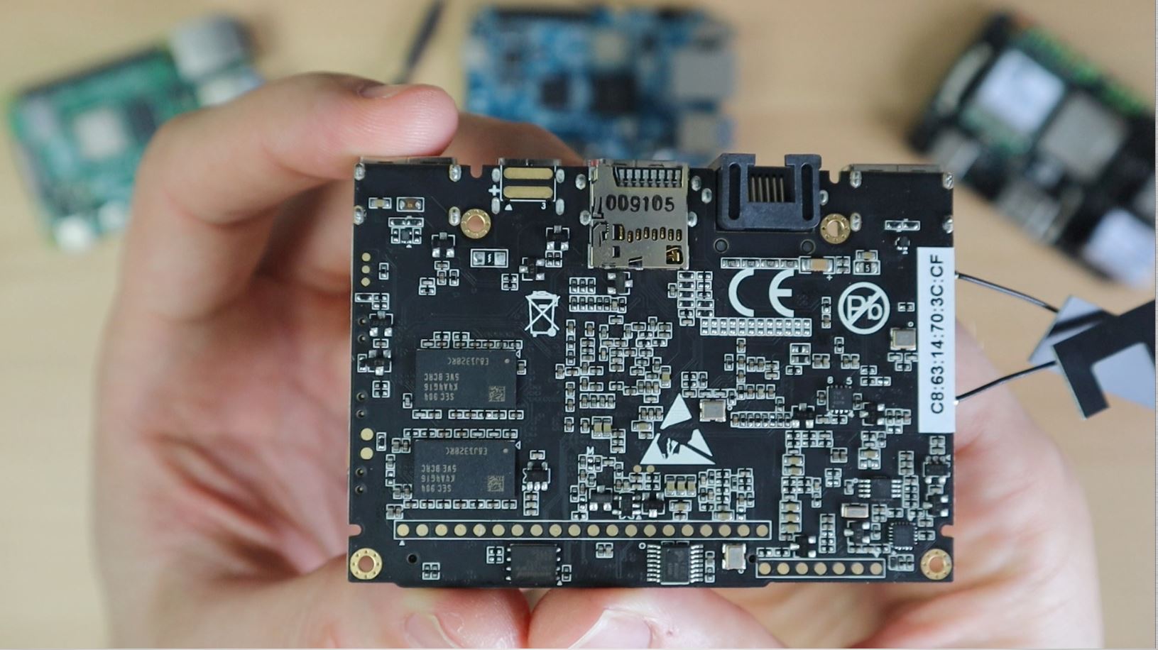 Khadas VIM2 Hardware Overview Bottom