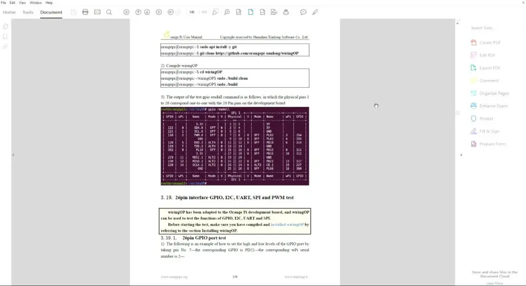 Orange Pi Documentation On Using GPIO Pins