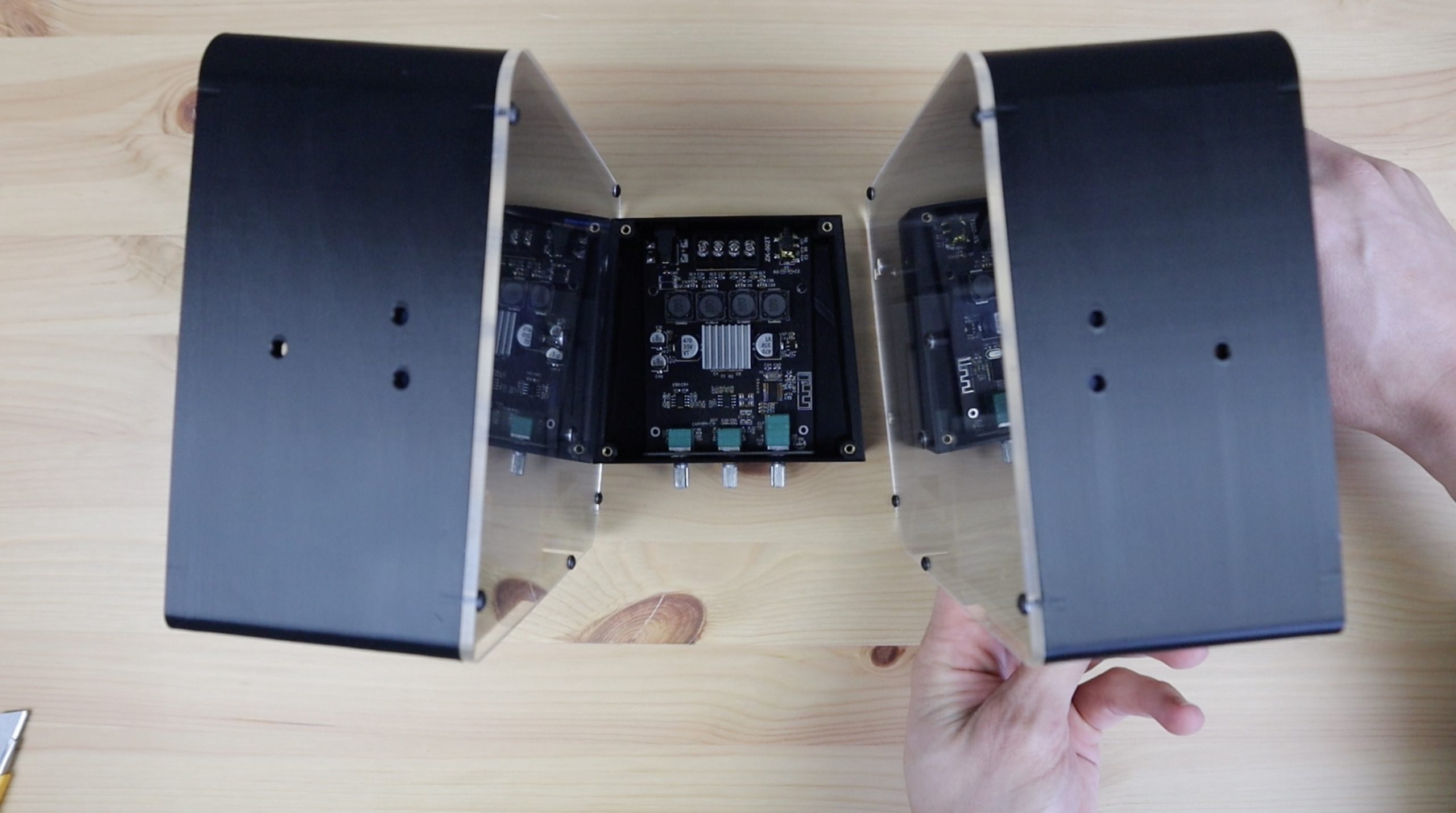 Attaching Speakers To Amplifier Housing The DIY Life