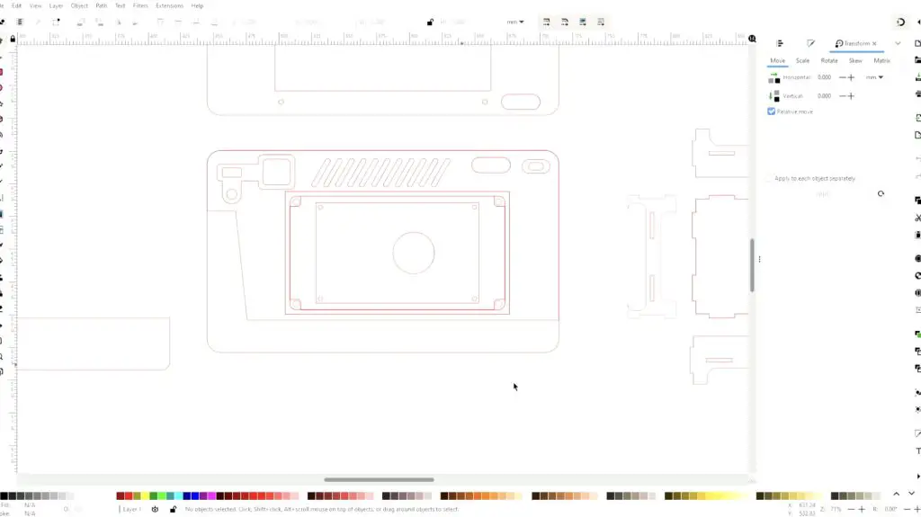 Design of Components in Inkscape