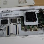 Fan and GPIO Adaptor Board Installed