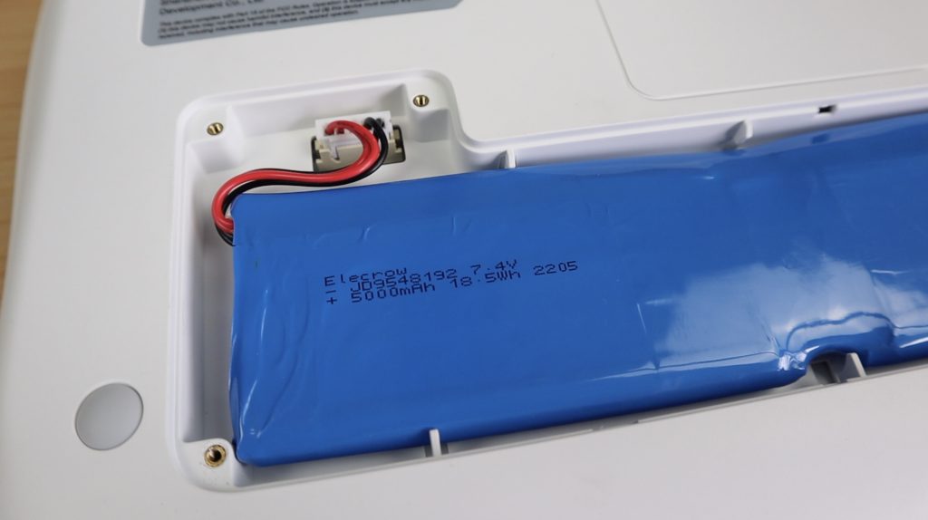 Internal 5000mAh Battery