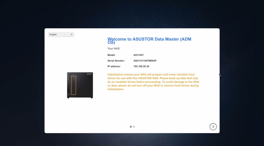 ASUSTOR Data Master OS