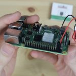 ArduCam Power Cable Being Plugged Into Raspberry Pi