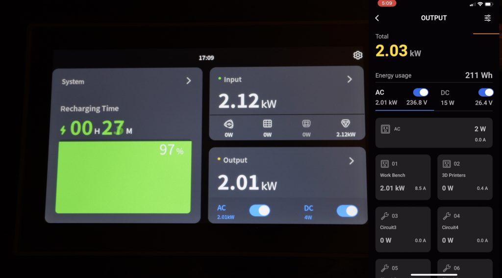 Power Kits Recharging Battery