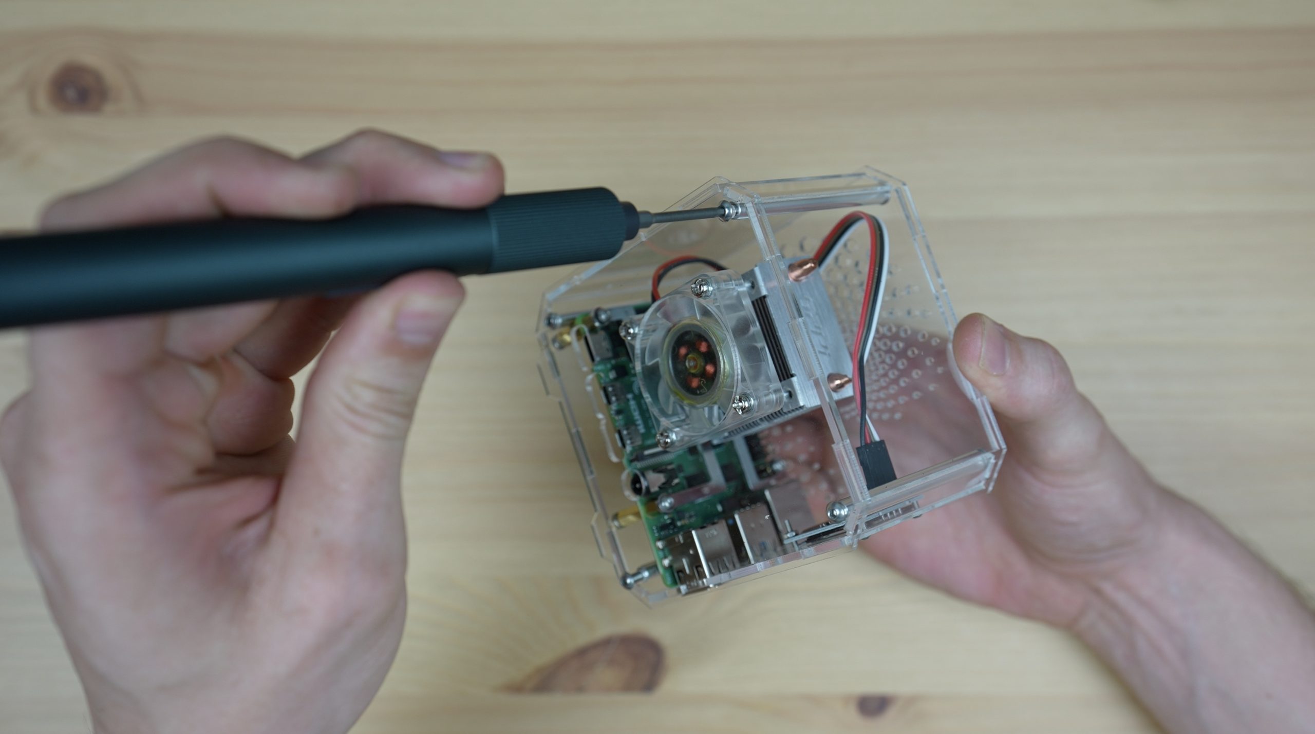 Side Panel Installed To Hold Case Together The DIY Life