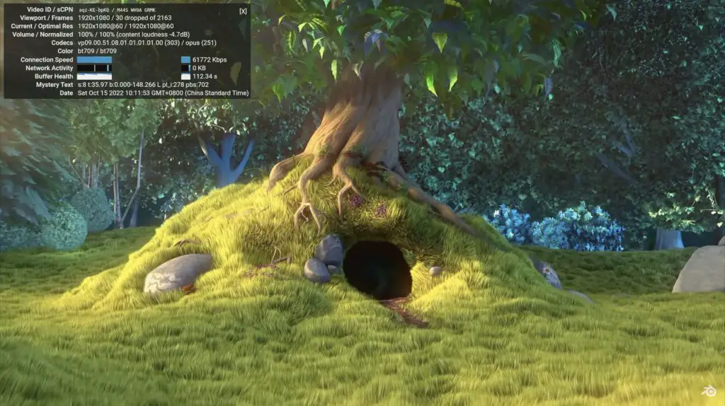 1080P Youtube Playback of Big Buck Bunny