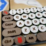 Laser Cut and Engraved Keycap Set