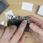 RGB LED Between Ports