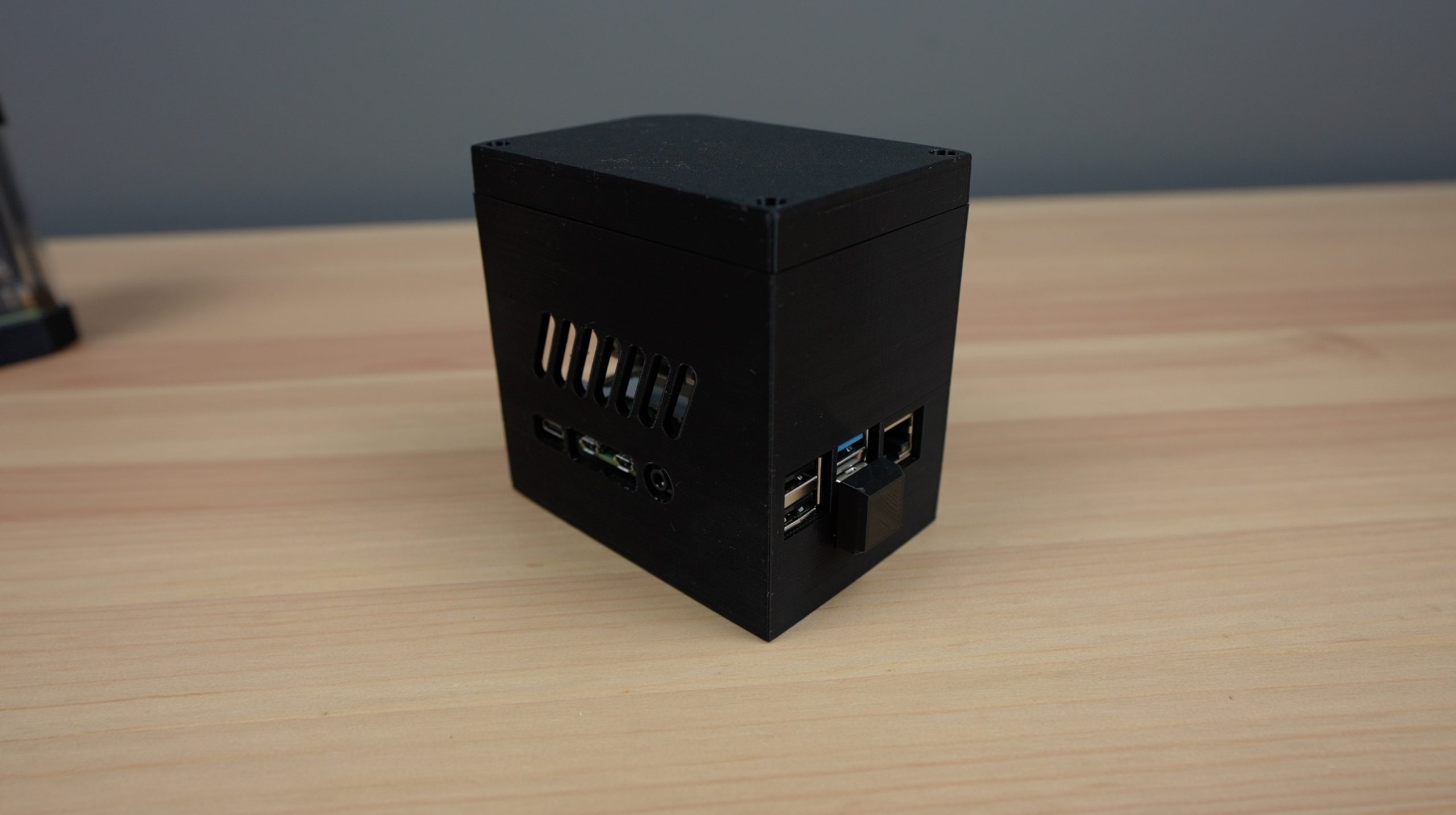 SSD Raspberry Pi Case Back