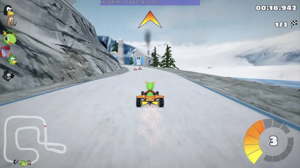 Super Tux Kart Playback