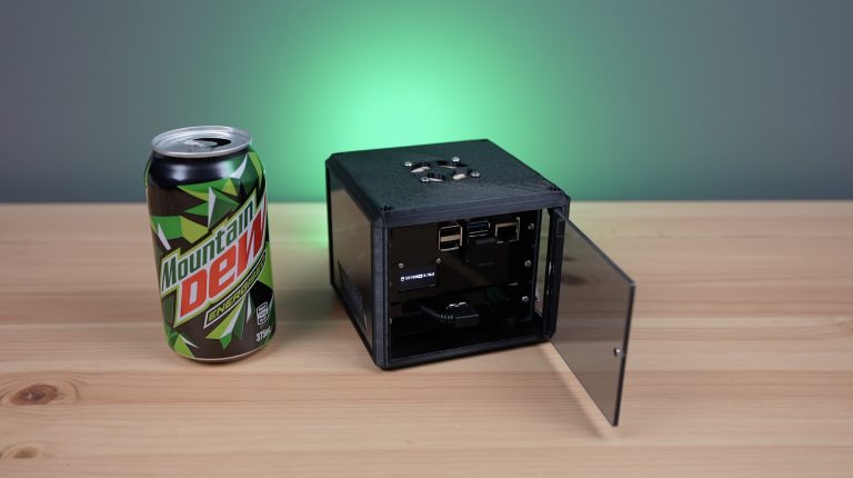 I Made The World’s Smallest Server Rack – With UPS and SSD Storage