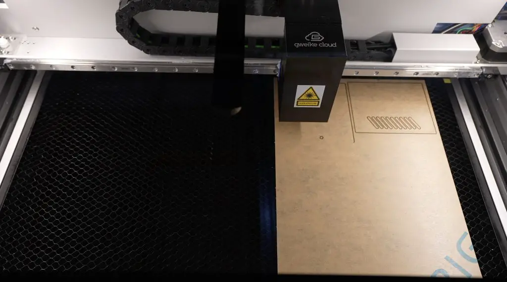 Laser Cutting The Acrylic Sheets