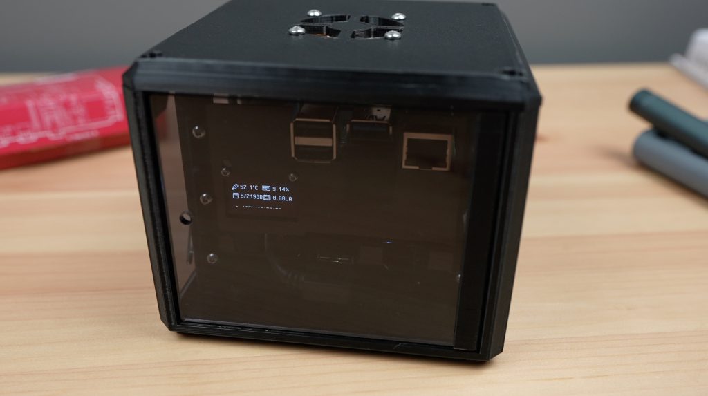 Pi Server Rack With M.2 SSD and UPS
