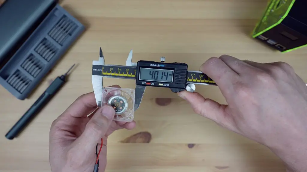 40mm RGB Fan Measurement