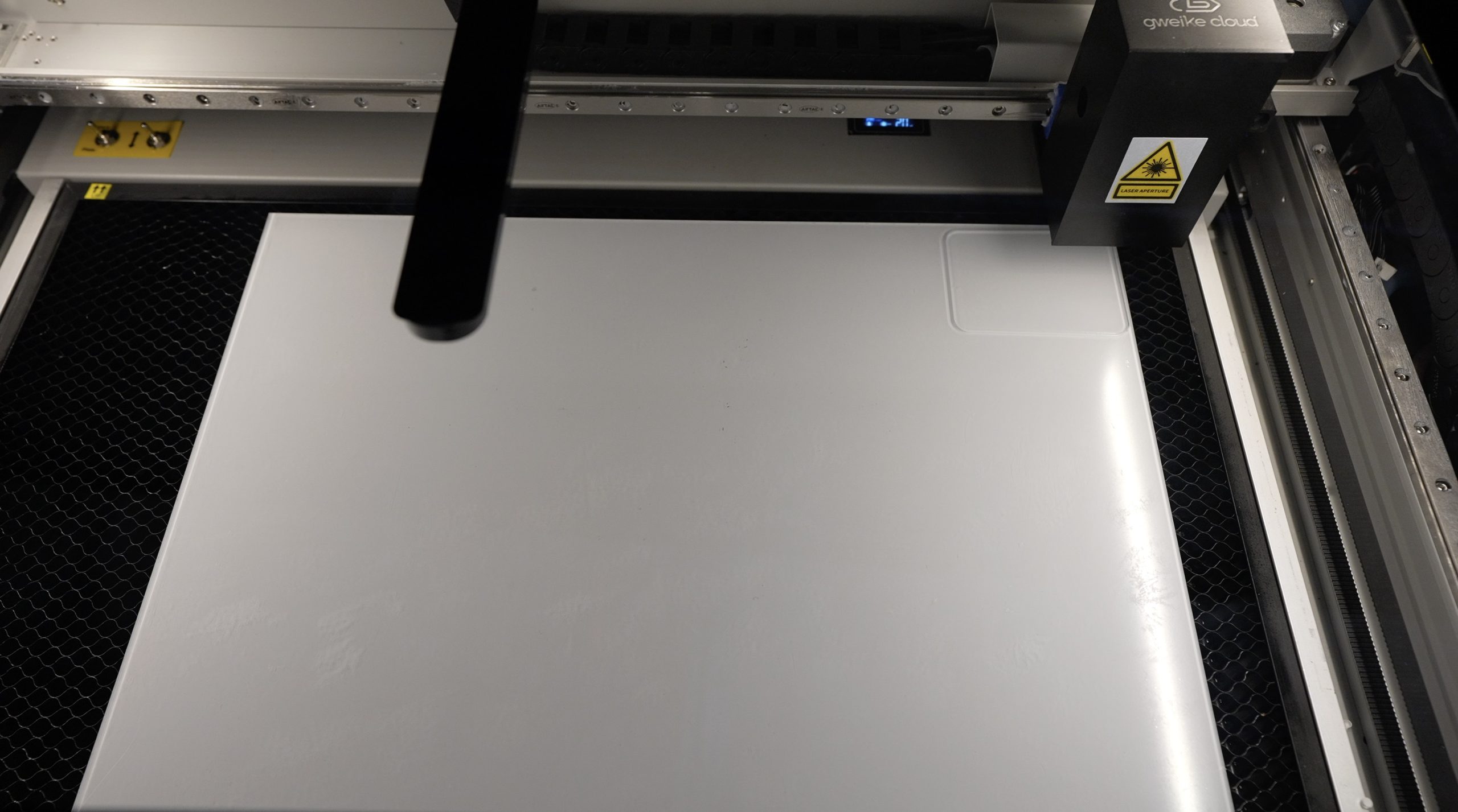 Laser Cutting Front Panel - The DIY Life