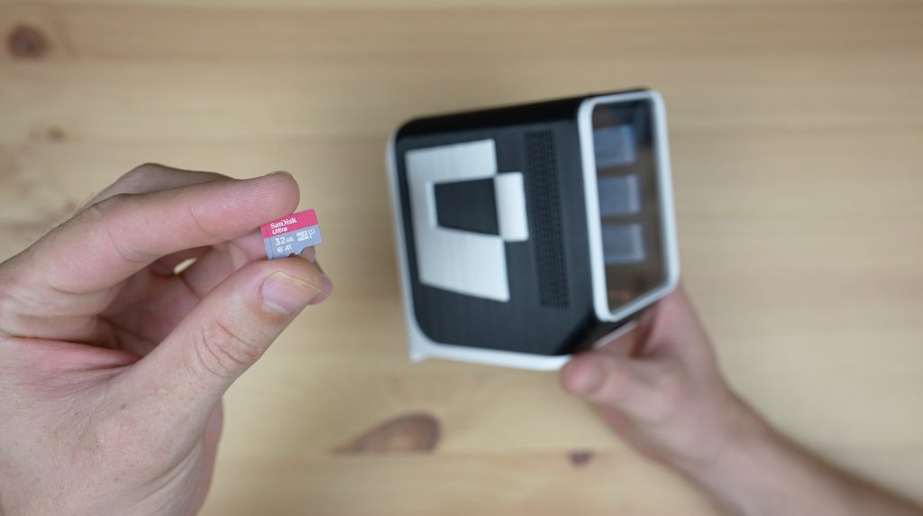 MicroSD Card With Raspberry Pi OS