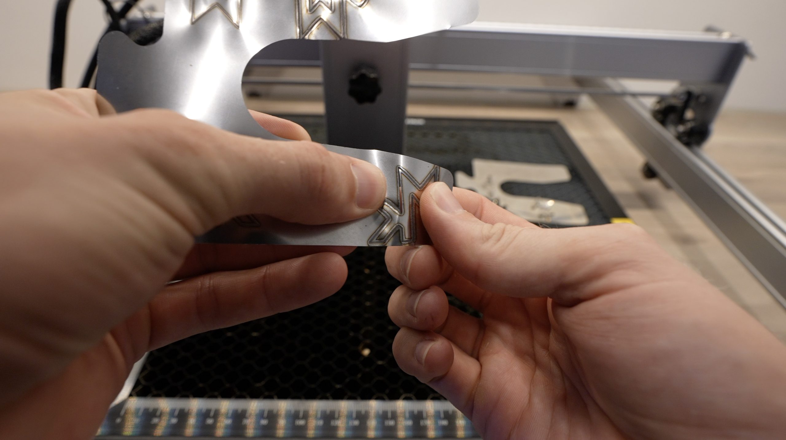 0.1mm Sheet Not Cut All The Way Through The DIY Life