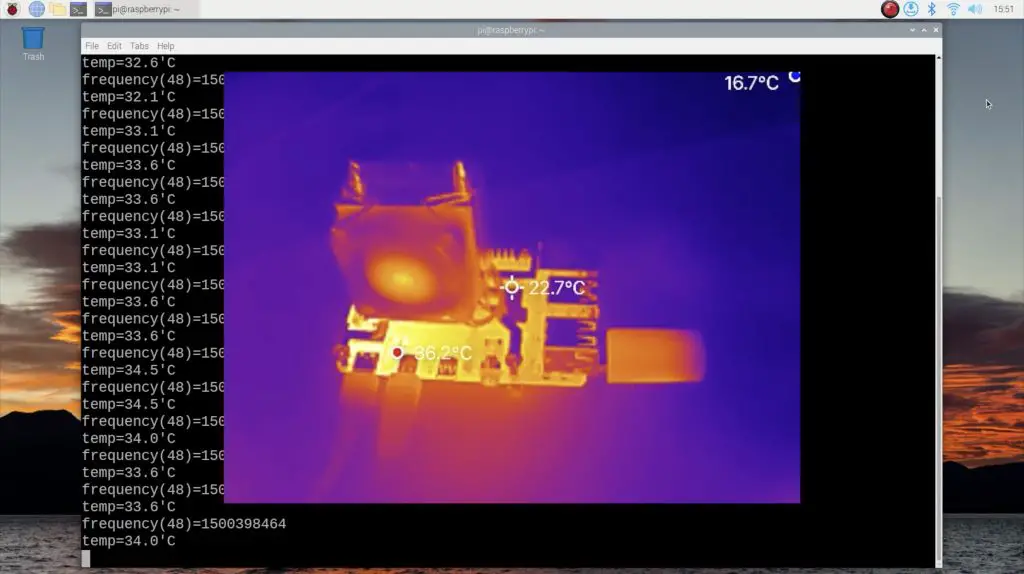 Metallic Surfaces Don't Show Up Under Thermal Camera