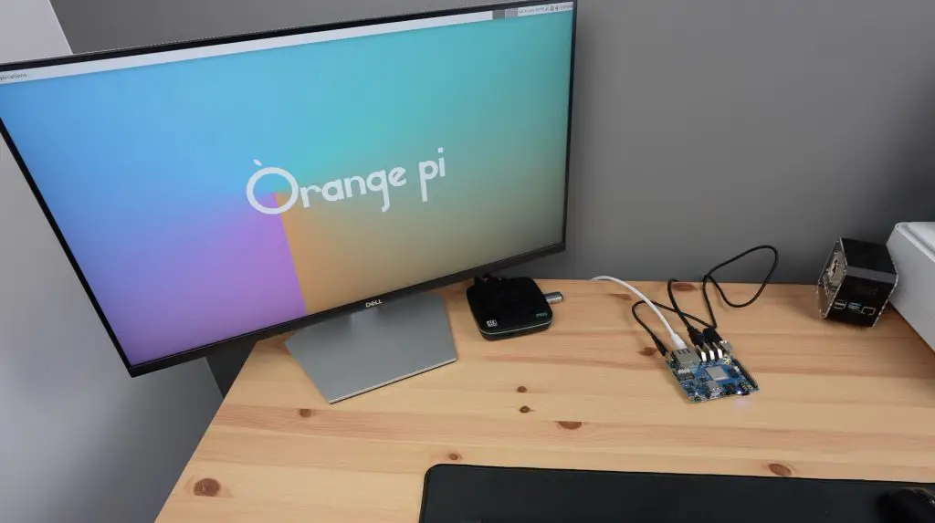 Orange Pi Desktop Running On 5 Plus
