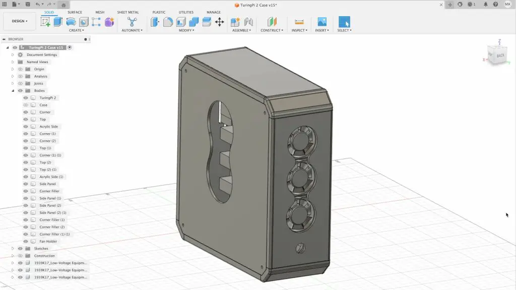 ITX Case Design With Panels