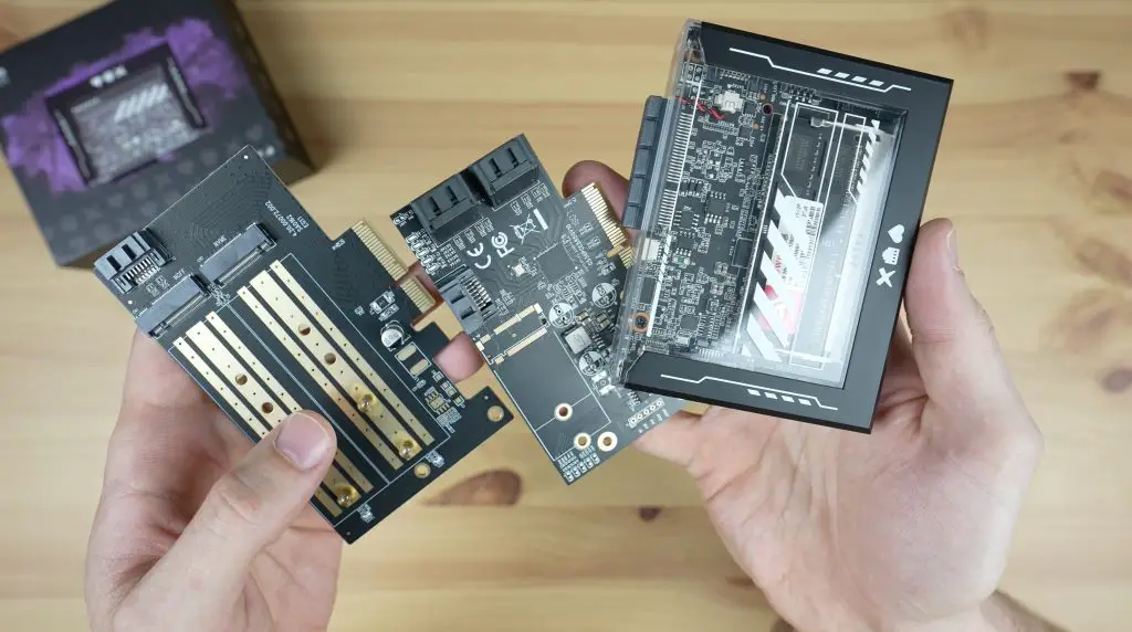 M.2 & SATA Expansion Cards