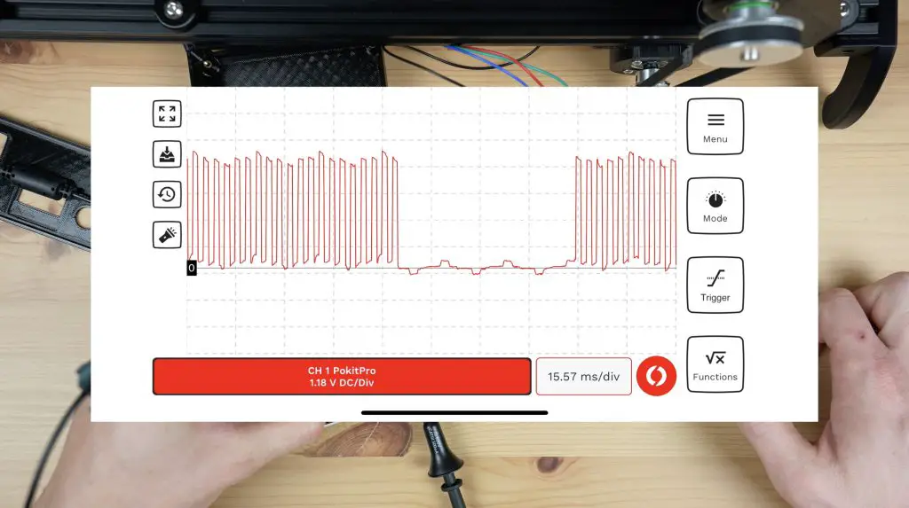 Arduino Stops Pulsing Driver For Brief Periods