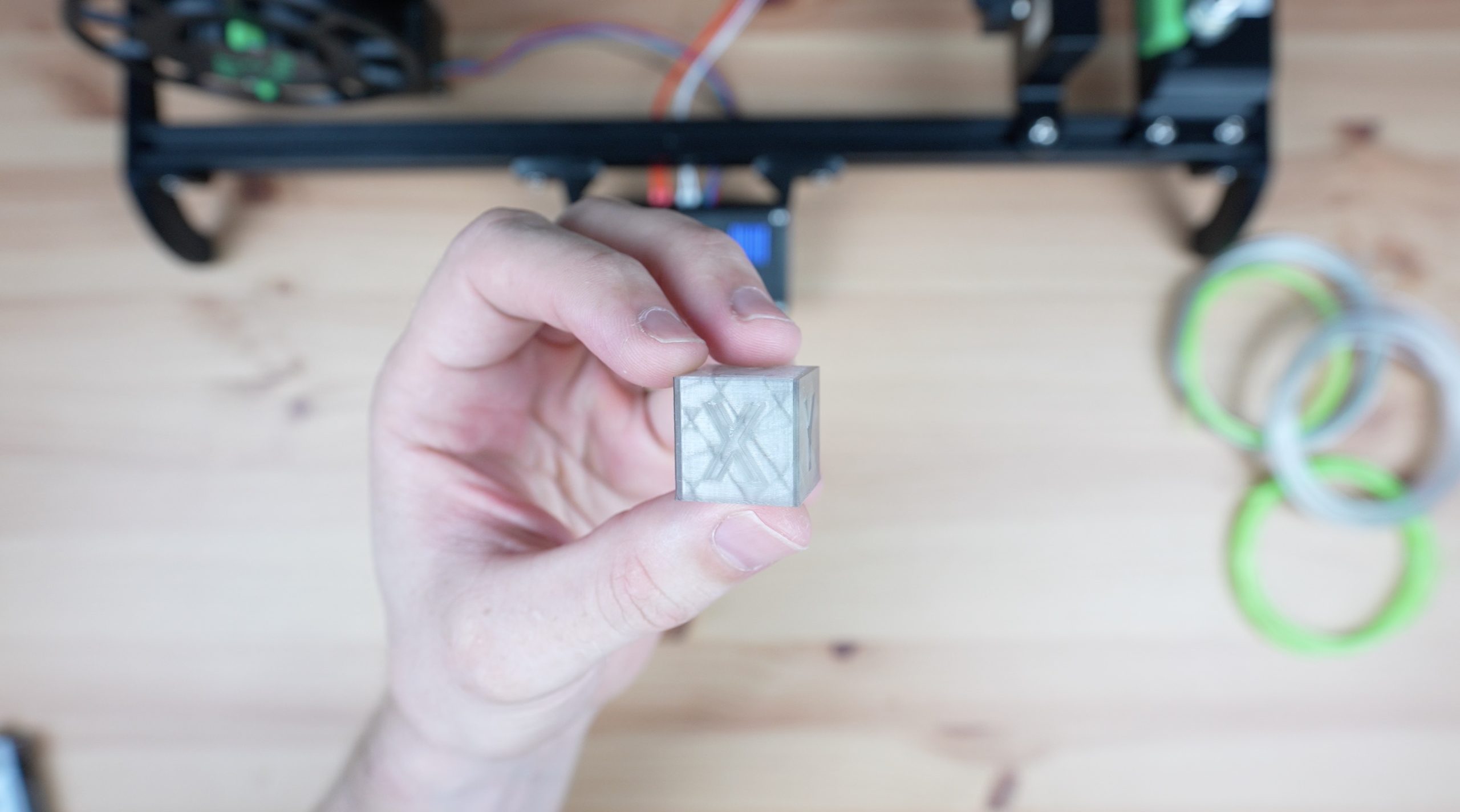 Calibration Cube Close Up The DIY Life