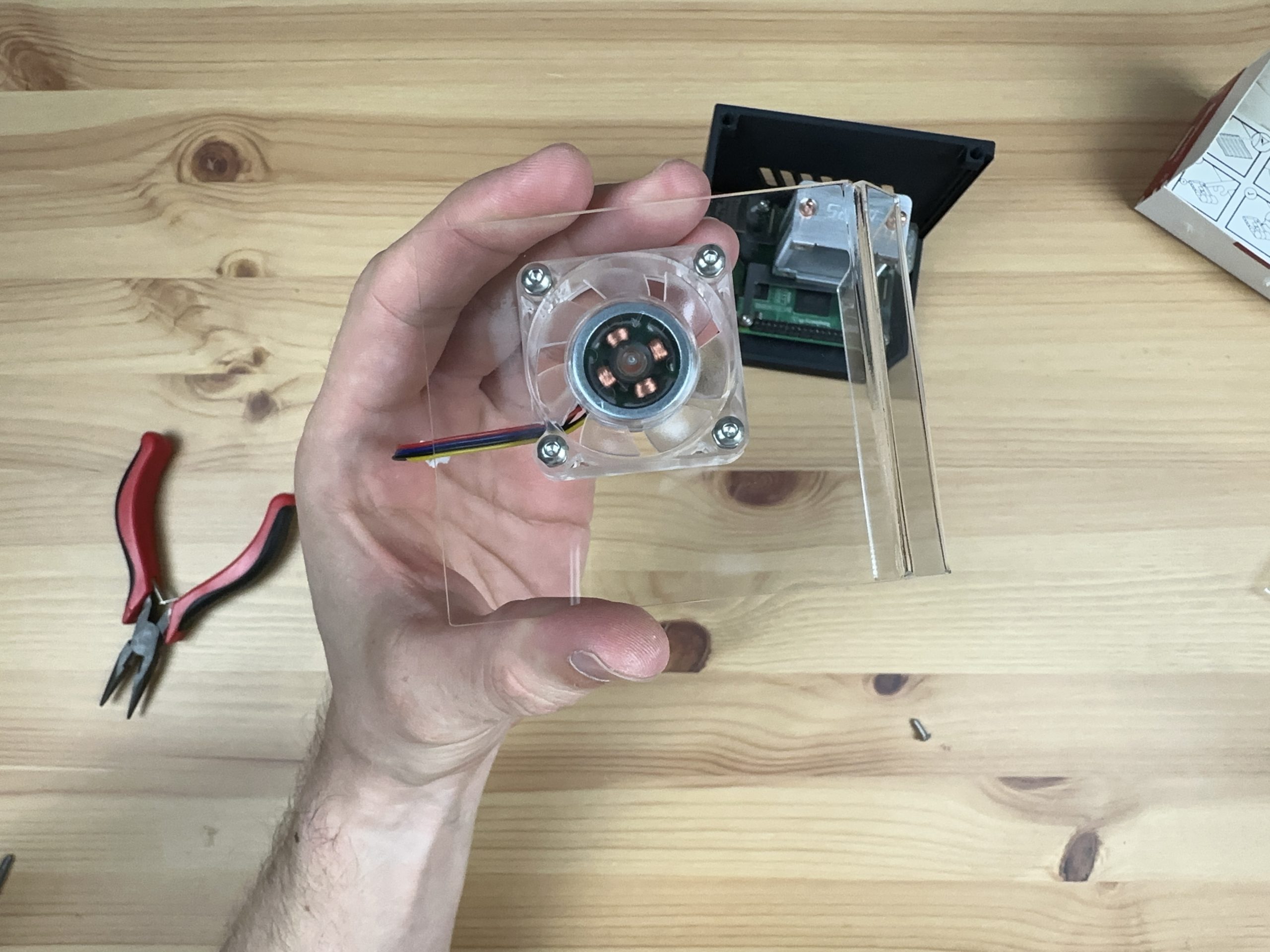 Fan Installed On Side Panel The DIY Life