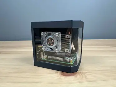 Mini ITX Computer Case Made With The Creality Falcon 2 40W 