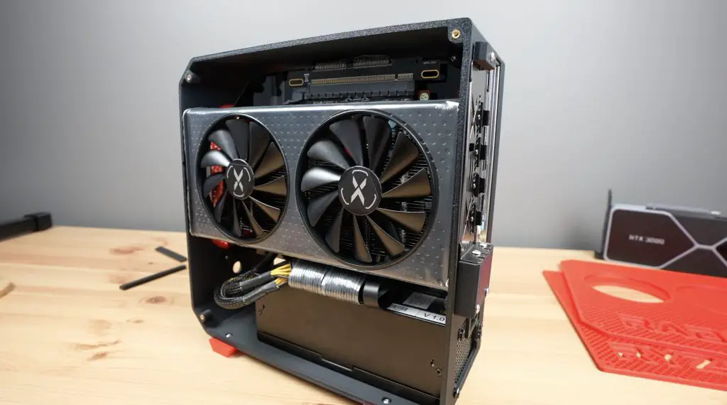 GPU Installed In Case