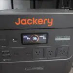 Jackery Charge Before Additional Panel