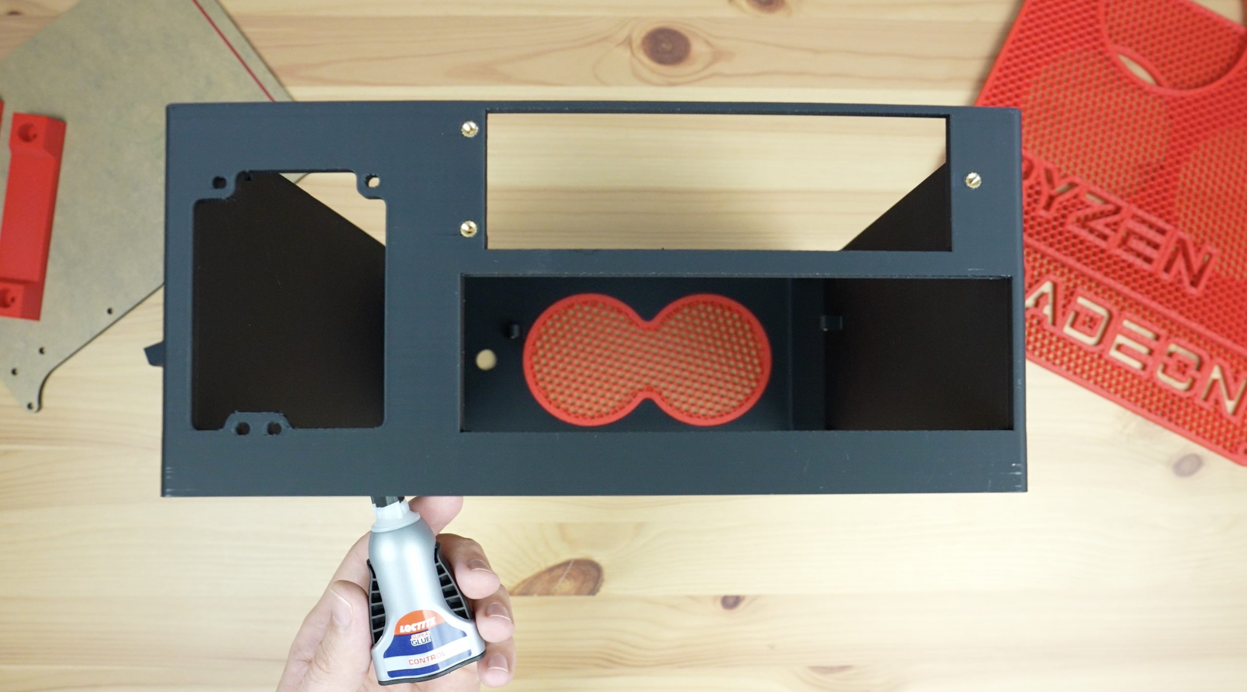 Superglue to Secure Front Grill The DIY Life