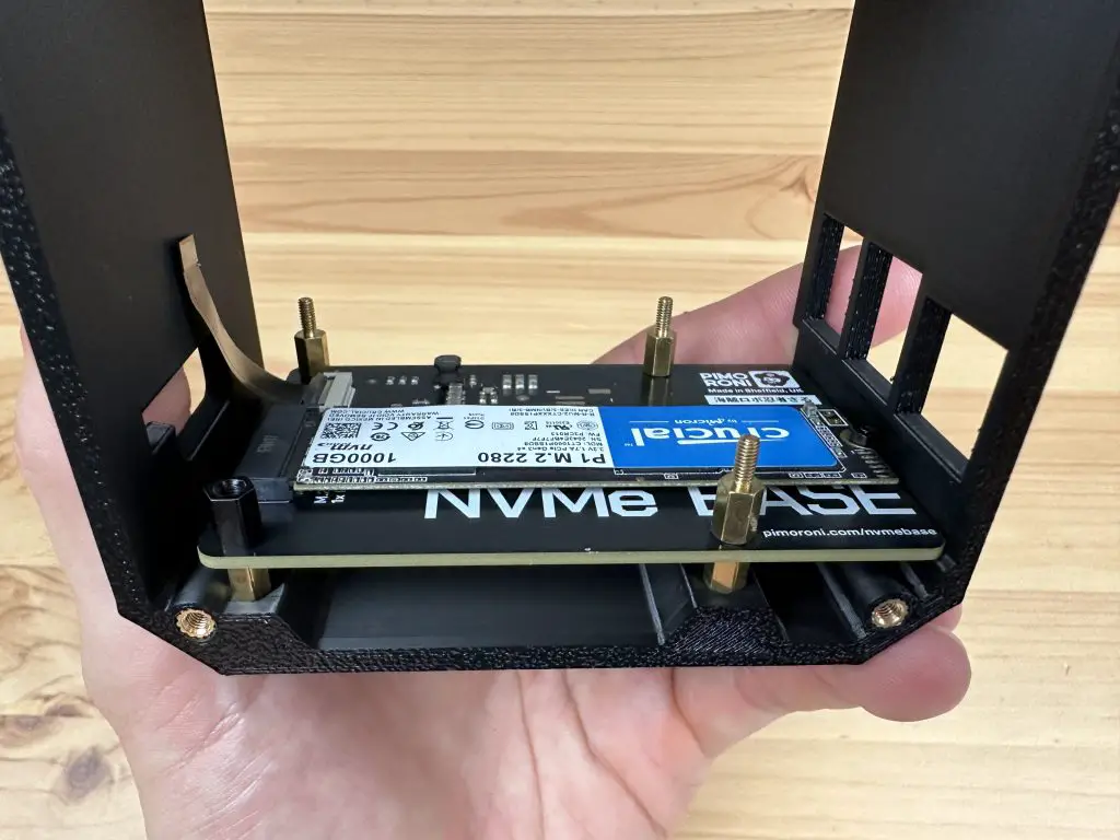 Install NVMe Base and NVMe Drive - With Ice Tower