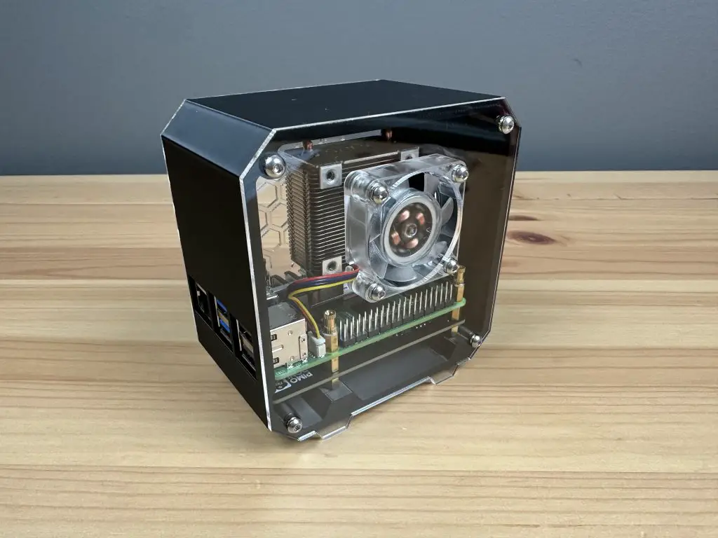 Pi 5 Desktop Case For NVMe Bottom