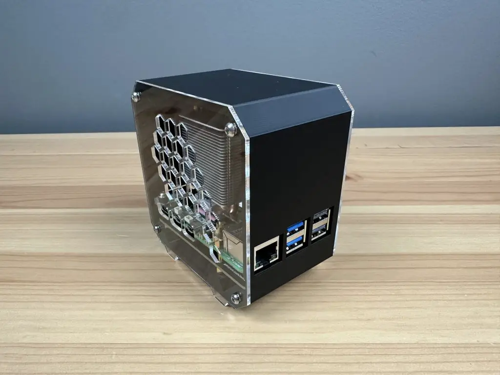 Pi 5 Desktop Case For NVMe Bottom Side 2