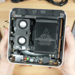 Dust Filter Removed, Speakers and Power Supply