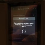 Sensor Calibration Dont Touch