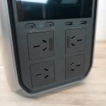 AC Ports and USB Ports On Front