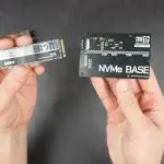 NVMe Base and Lexar NVMe Drive