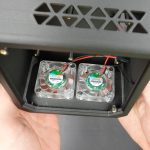 40mm Fans Install On Front Of Case