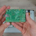 MicroSD Card Plugged Into Pi